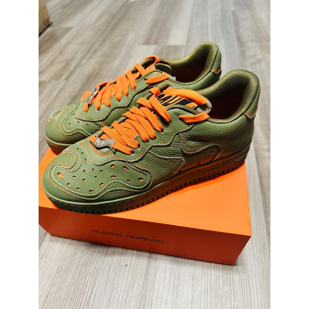 MSCHF Super Normal Deer Hunter Friends Family Green Orange Mens 7 NEW W/ BOX
